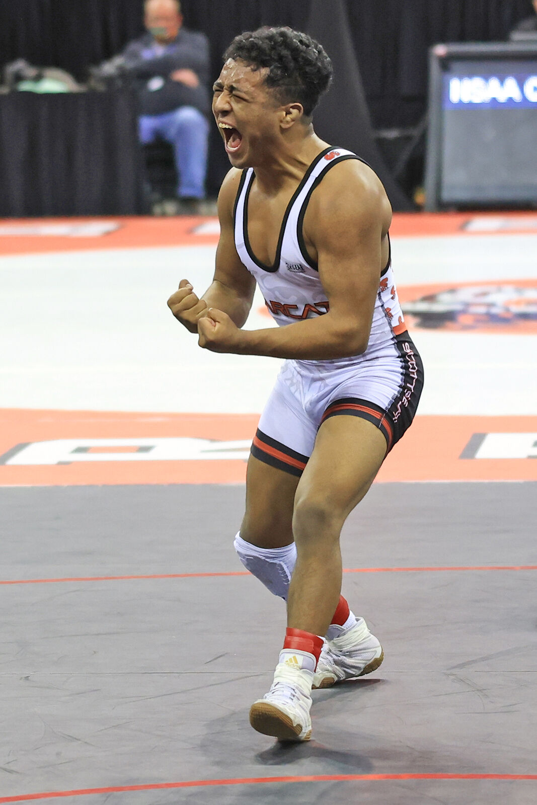 Gering wrestlers win team title: Scottsbluff's Paul Garcia wins fourth state title